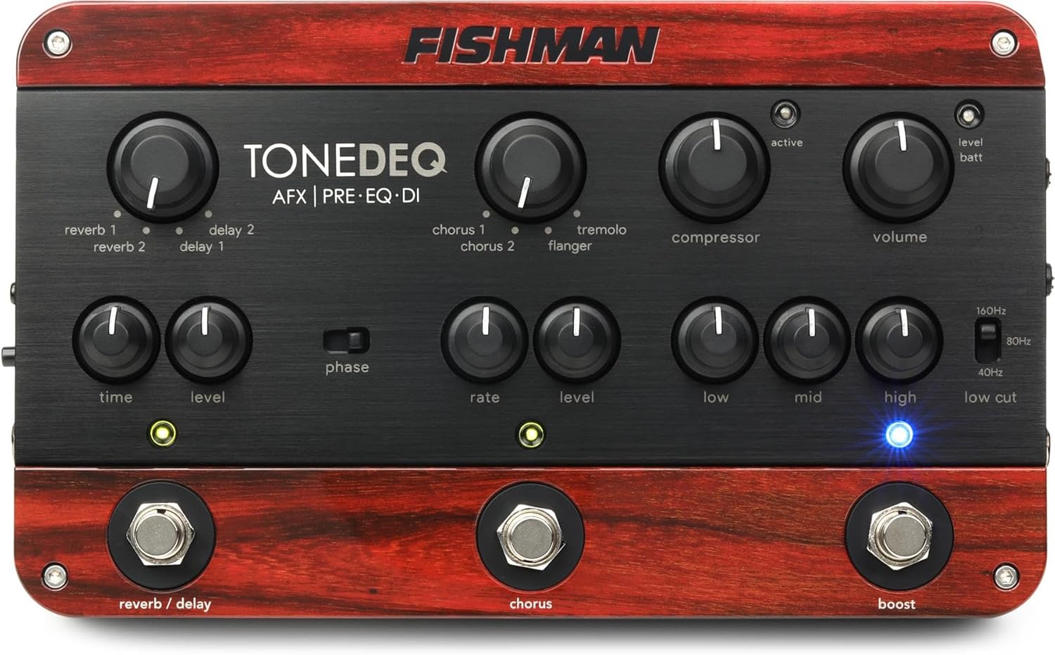 Fishman ToneDEQ Acoustic Instrument Preamp with Effects
