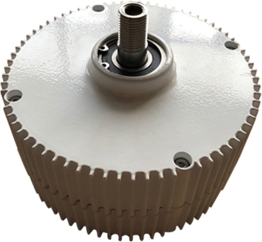 Wind Turbines, Low RPM PMG Low Rotate Speed 400W 12V/24V/48V Output Permanent Magnet nerator Wind Turbine Alternator(No Base,Double Shaft_48V)