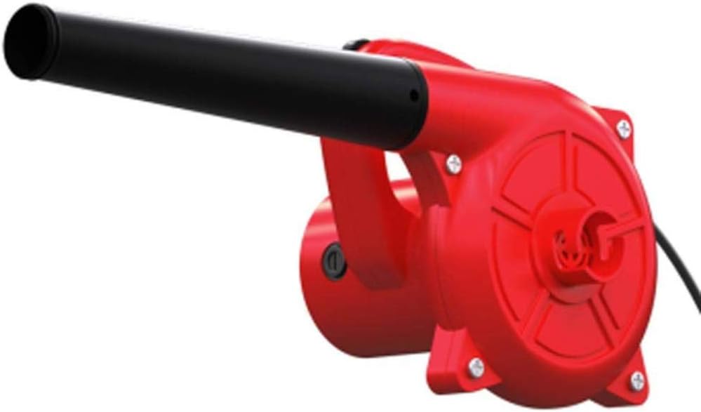 Home Office Electric Leaf Blower Garden Leaf Blower/Vacuum Shredder is Suitable for Paddock Grass or Leaf Cleaning Red