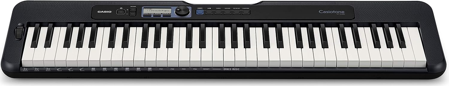 Casio CT-S300 PPK 61-Key Premium Keyboard Pack with Stand, Headphones & Power Supply