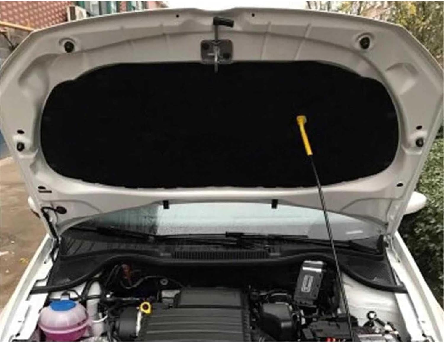Car Front Hood Engine Sound Pad for VW Tharu XR 2023-2025, Heat Insulation Cotton Mat Cover Soundproof Car Accessories