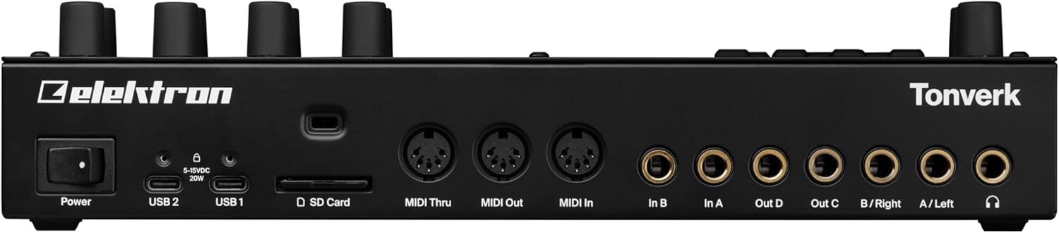 Elektron Tonverk Polyphonic Multisampler & Audio Processor w/ 16 Tracks, Subtracks, and Auto Sampler