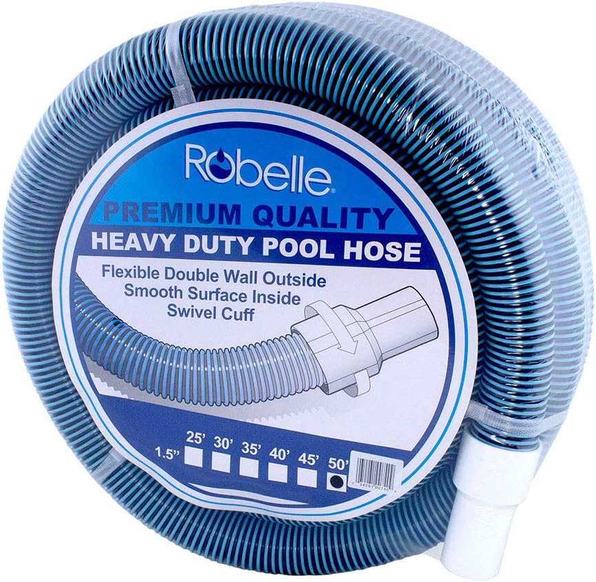 Robelle 50 ft. x 1-1/2 in. Premium Pool Vacuum Hose