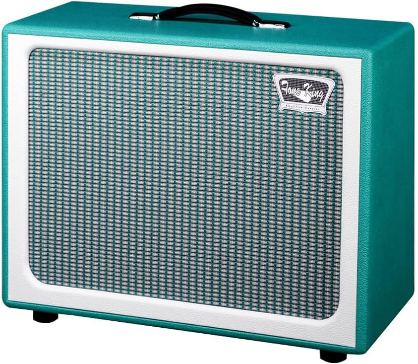 Tone King Imperial 112 Cab 60-watt 1x12-inch Open Back Cabinet - Turquoise
