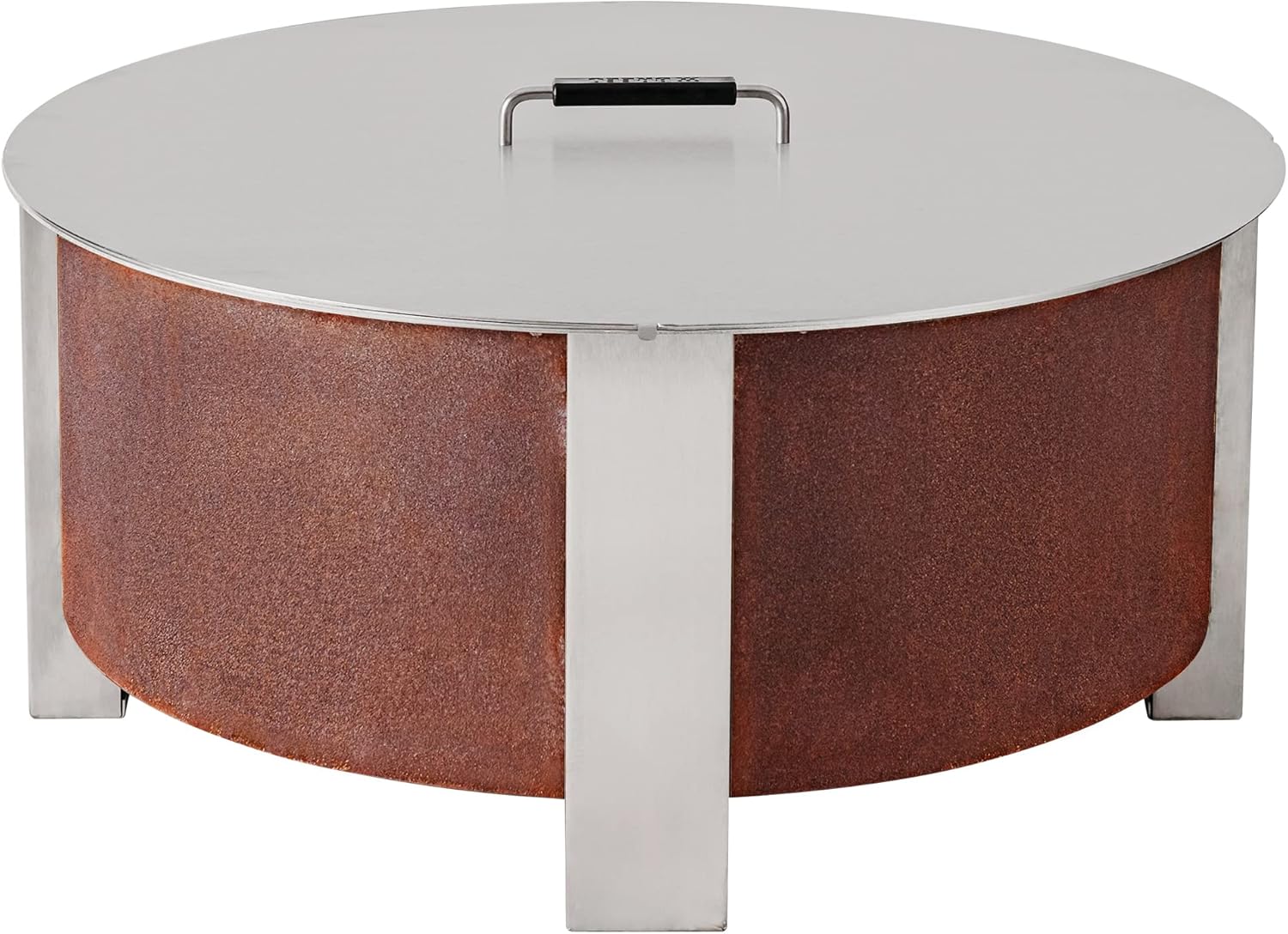 Breeo X Series Lid 30 (34.8 Inch) - Stainless Steel Firepit Lid - Keep Rain Debris and Elements Outside the Fire Pit - Durable Fire Pit Cover - Firepit Cover - USA Made - Bonfire Accessories