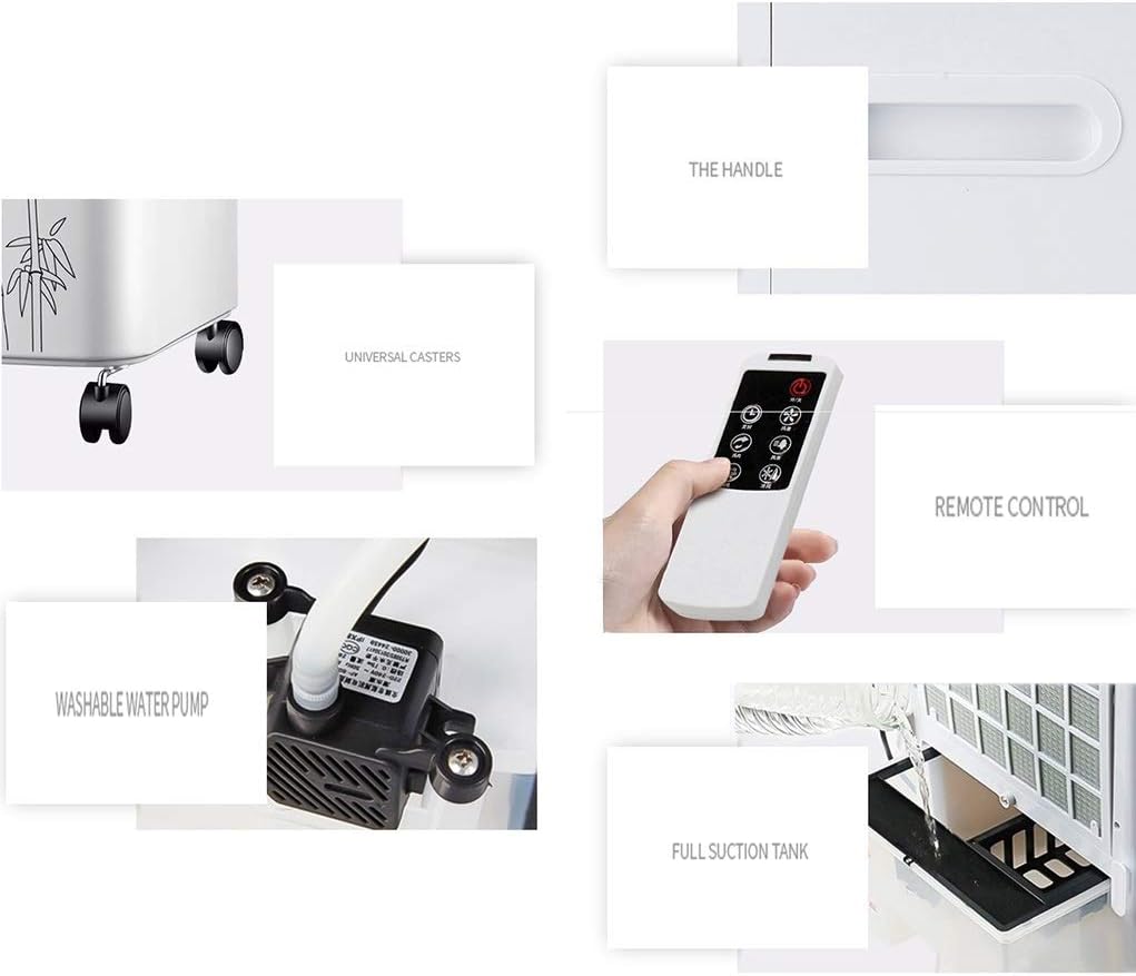 Portable Air Conditioner Fan Air Conditioning Fan Heating And Cooling Dual- use Household Cold Fan Refrigerator Small Air Conditioning Dormitory Air Cooler 710MM * 370MM* 300MM