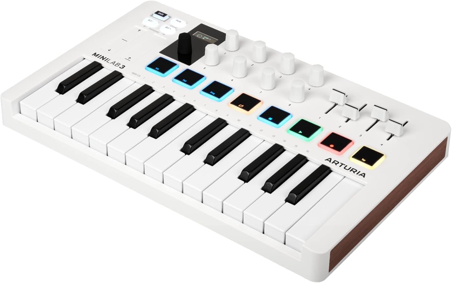 Arturia MiniLab 3 MIDI Controller & MiniFuse Recording Pack Audio Interface Bundle - White