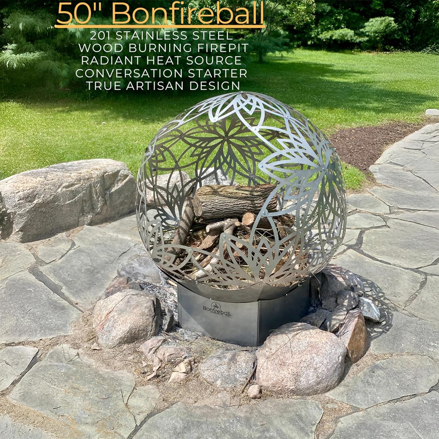 FlowerHouse: Bonfireball Fire Pit - 50