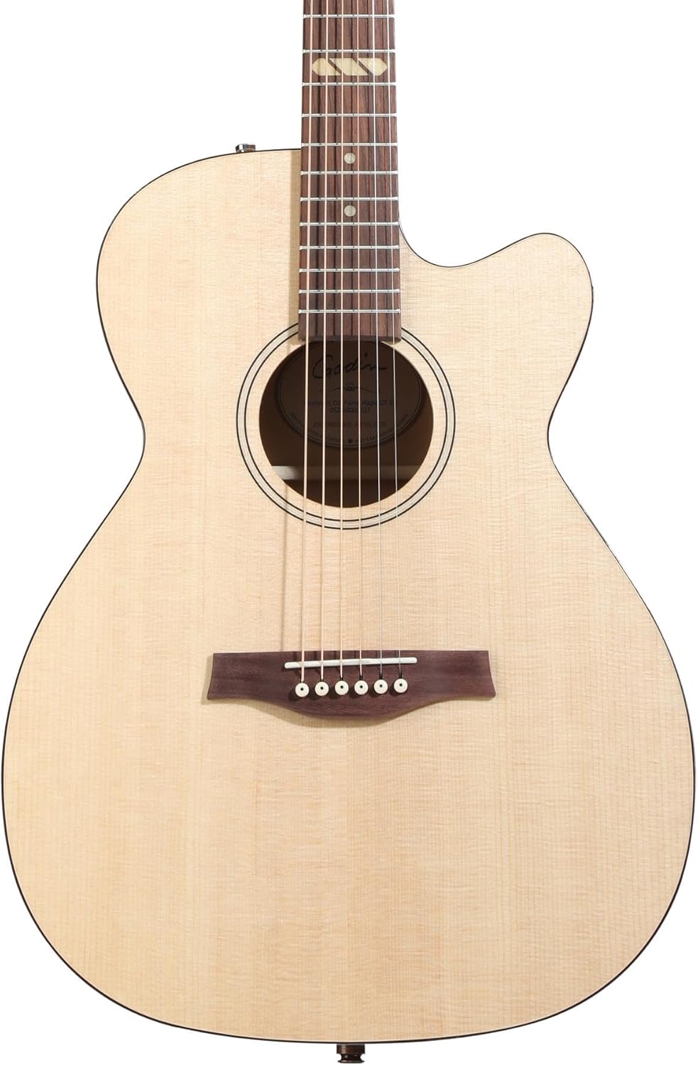 Godin Fairmount CW Flame Maple GT Acoustic-electric Guitar - Natural