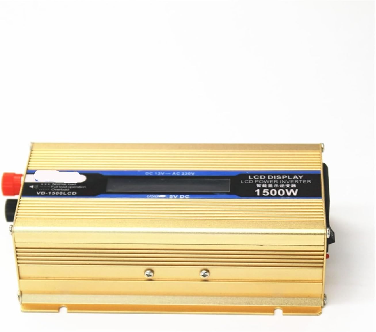 1500W Modified Wave Inverter car Power Converter with LCD Display(24V 110V)