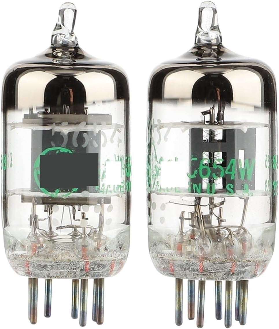 2-Pack 5654W 5654 Vacuum Tube Vacuum Tube Upgraded Version 6J1 6m1 6AK5 6J1P EF95 Audio Amplifier
