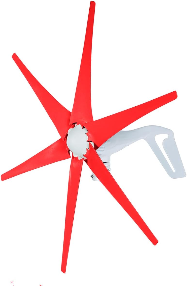 S2 9000W Hoop Type Wind Turbine Generator 6 Blade with Controller Windmill Energy Turbines for Home Street Lamp Boat