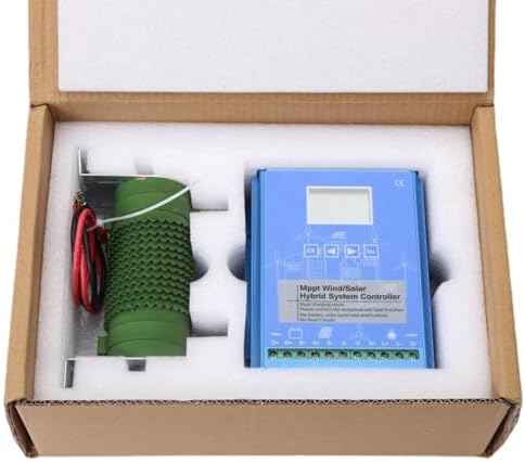 12000W MPPT Charge Controller for Wind Turbine & Solar Hybrid System, 48V Auto Regulator with Dump Load, Ideal for Solar Panel & Wind Generator Integration