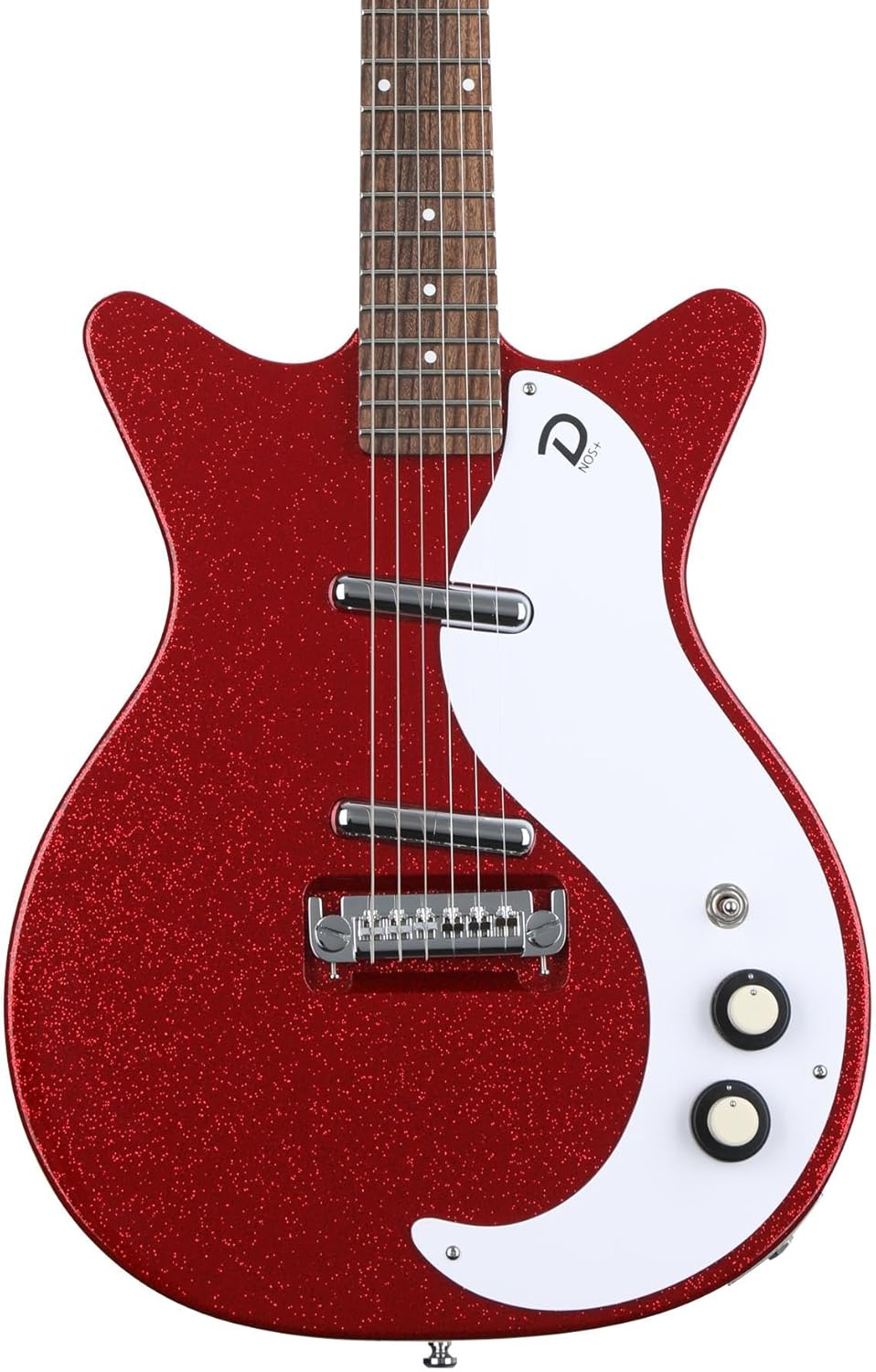 Danelectro '59M NOS+ Electric Guitar - Red Metalflake