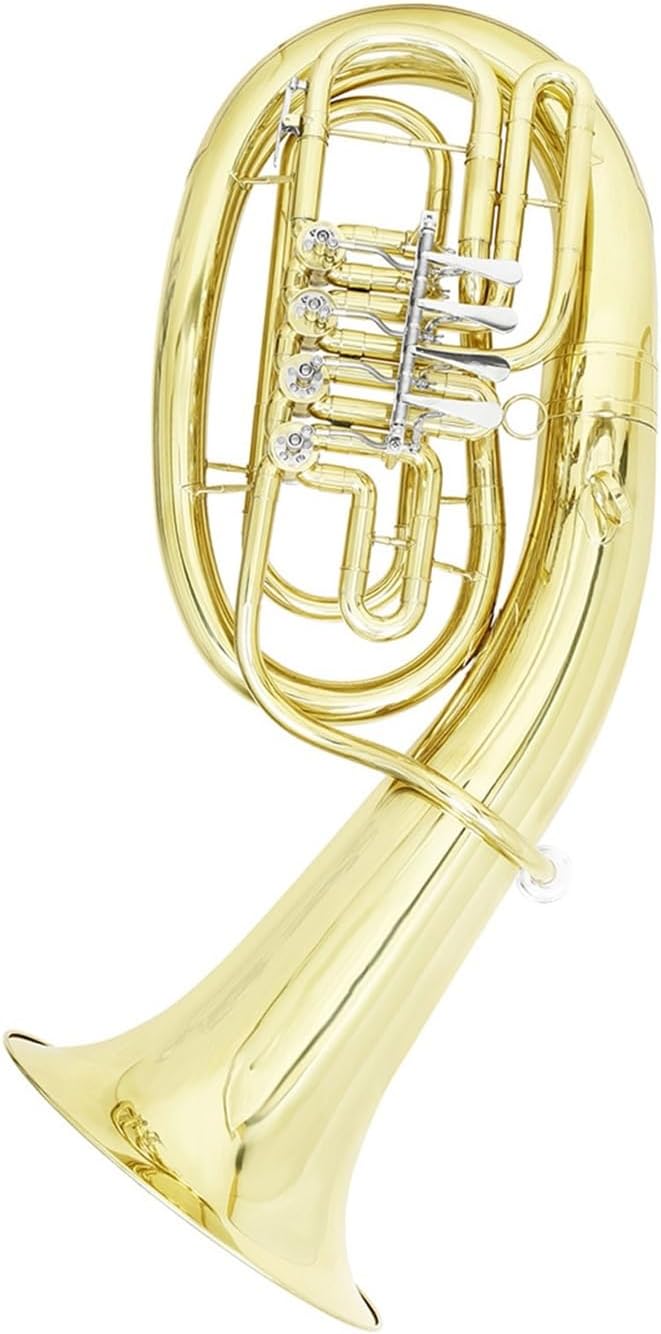 Gold Silver Phosphor Bronze B Flat Major Tenor Euphonium Three Key Instrument Euphonium All-brass Instrument(1)