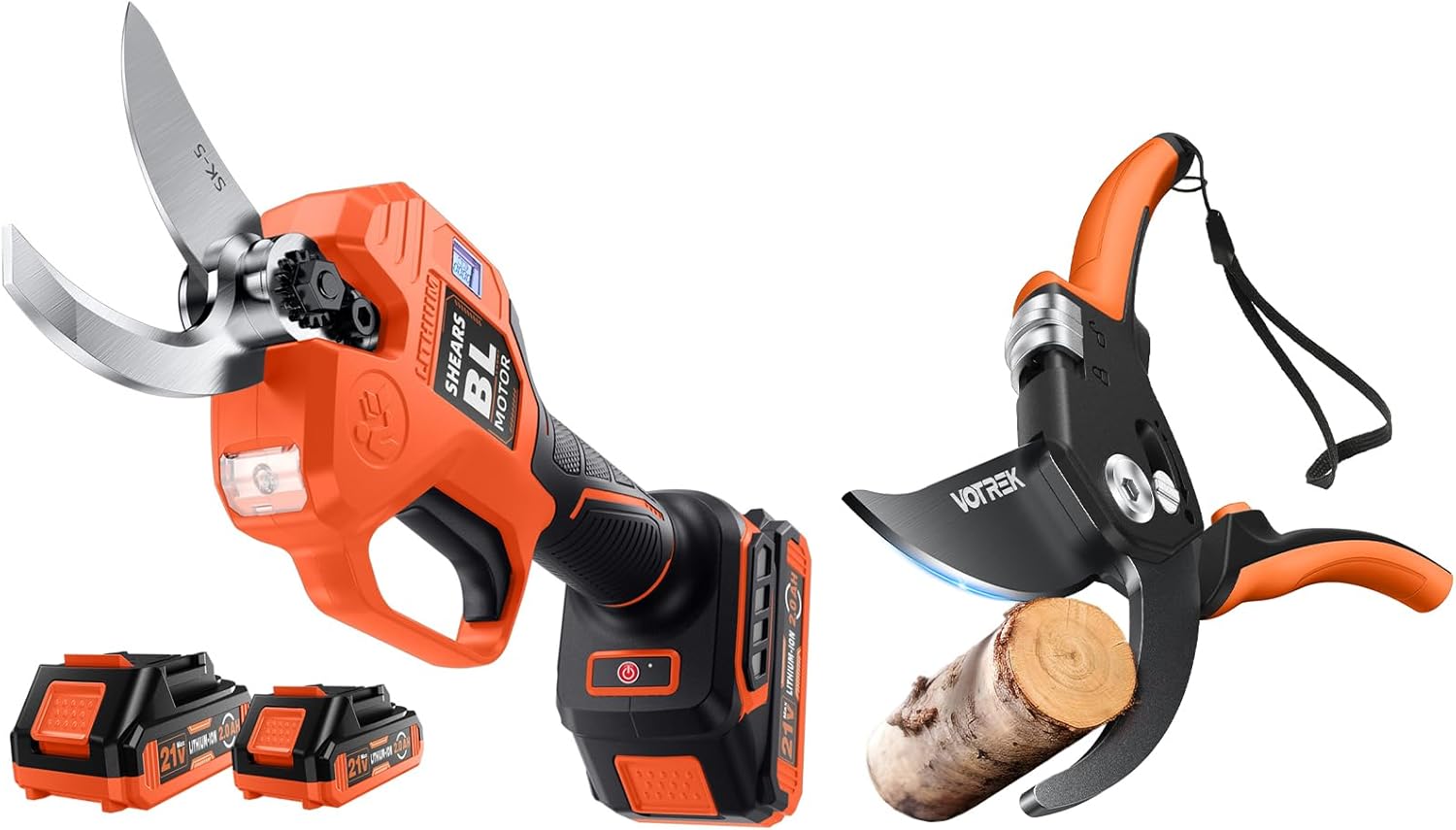 1.6'' Electric Pruners & 8.5