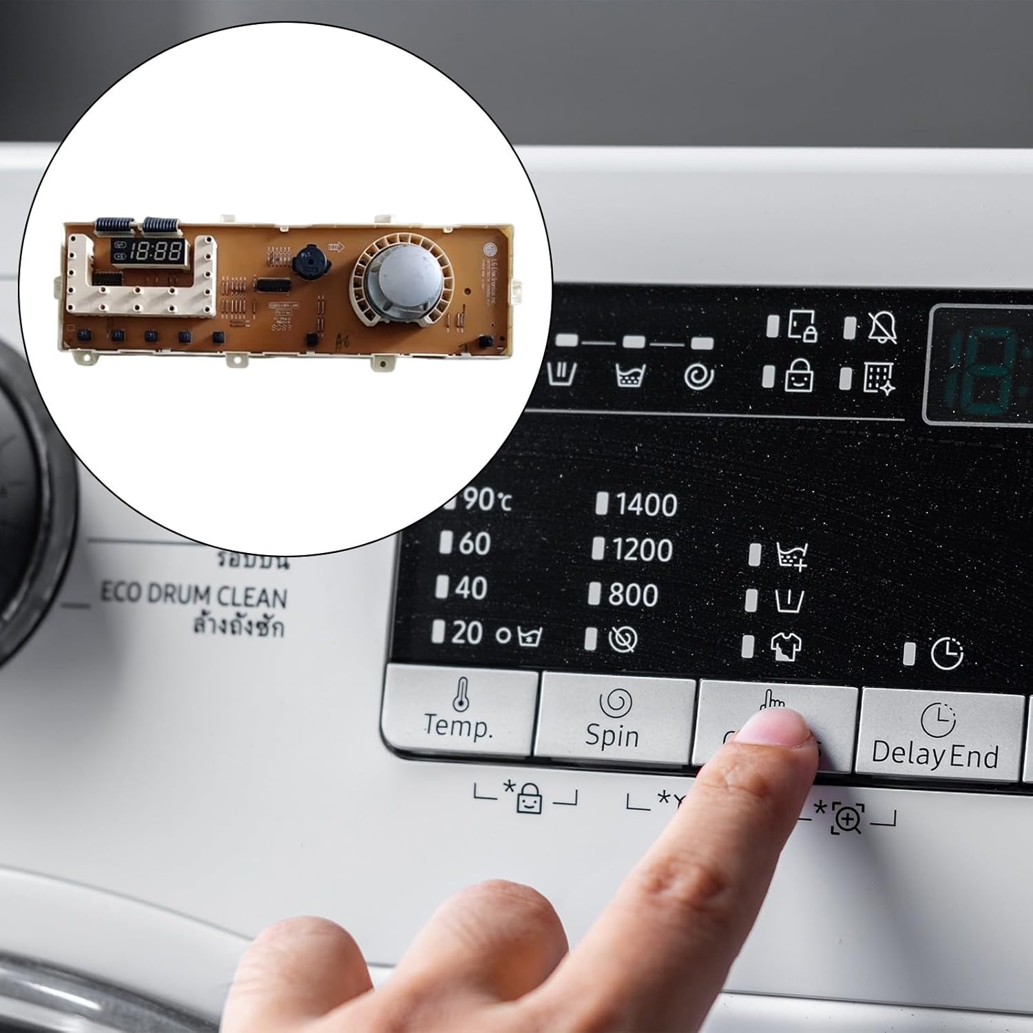 Easy Installation Washing Machine Computer Board Aluminum Circuit Accessories Replacement Part Washer Circuit