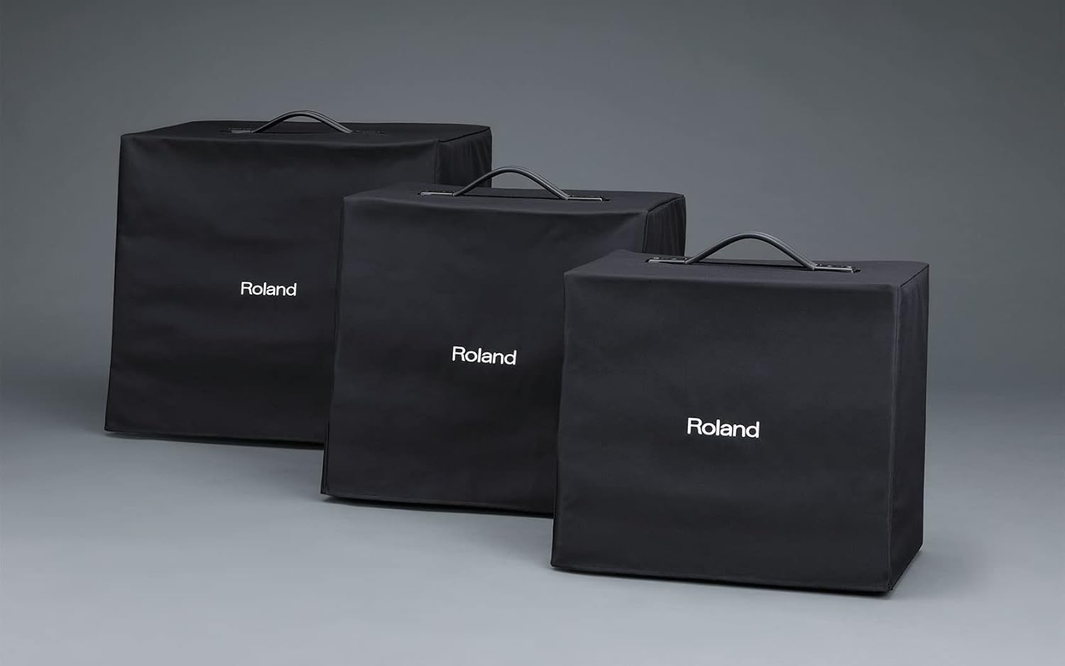 Roland KC-200 4 Channel Mixing Keyboard Amplifier, 100-Watt & RAC-KC200 Custom KC-200 & KC150 Keyboard Keep Looking with This Authentic Amp Cover | Protect The Cabinet from Minor Scuffs, Dust & Dirt