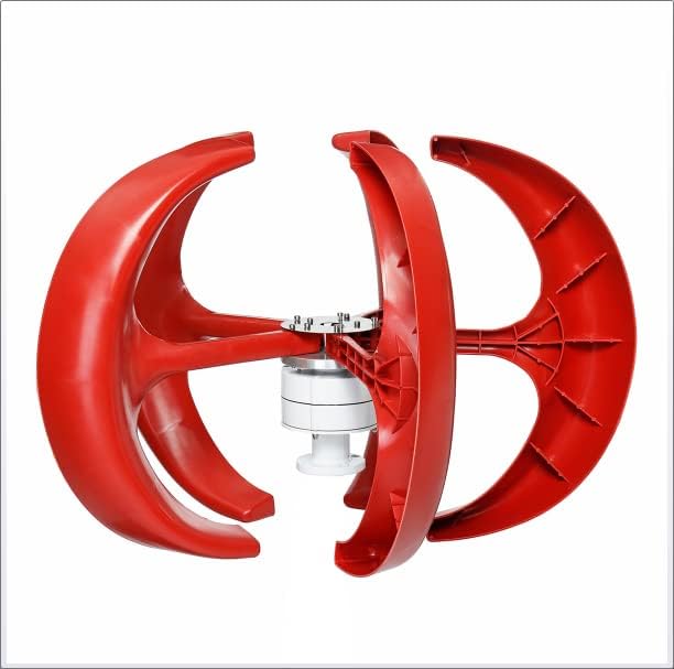 9000W Vertical Axi Wind Turbines Generator Lantern 12V 24V 5 Blades Motor Kit for Home Hybrids Streetlight Electromagnetic