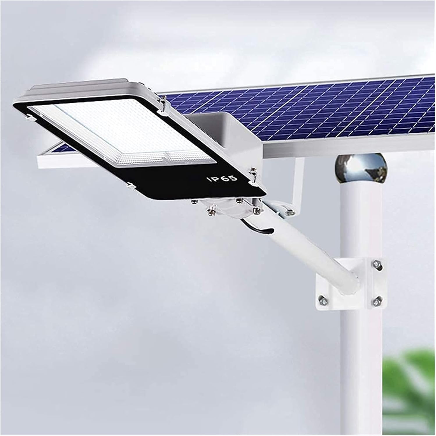 Courtyard Light Solar Lights Outdoor Garden Led Solar Flood Outdoor Street Lights 50W - 200W with Remote and Light Control 150-160Lm/W - Ip65 Waterproof Auto On/Off Dusk to Da
