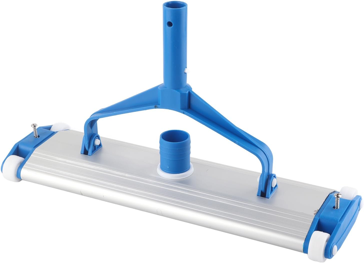 18 Inch Pool Vacuum Head with Cleaning Brush On The Bottom, Weighted Flexible Vacuum Head for Swimming Pools, Waterparks, Aquariums