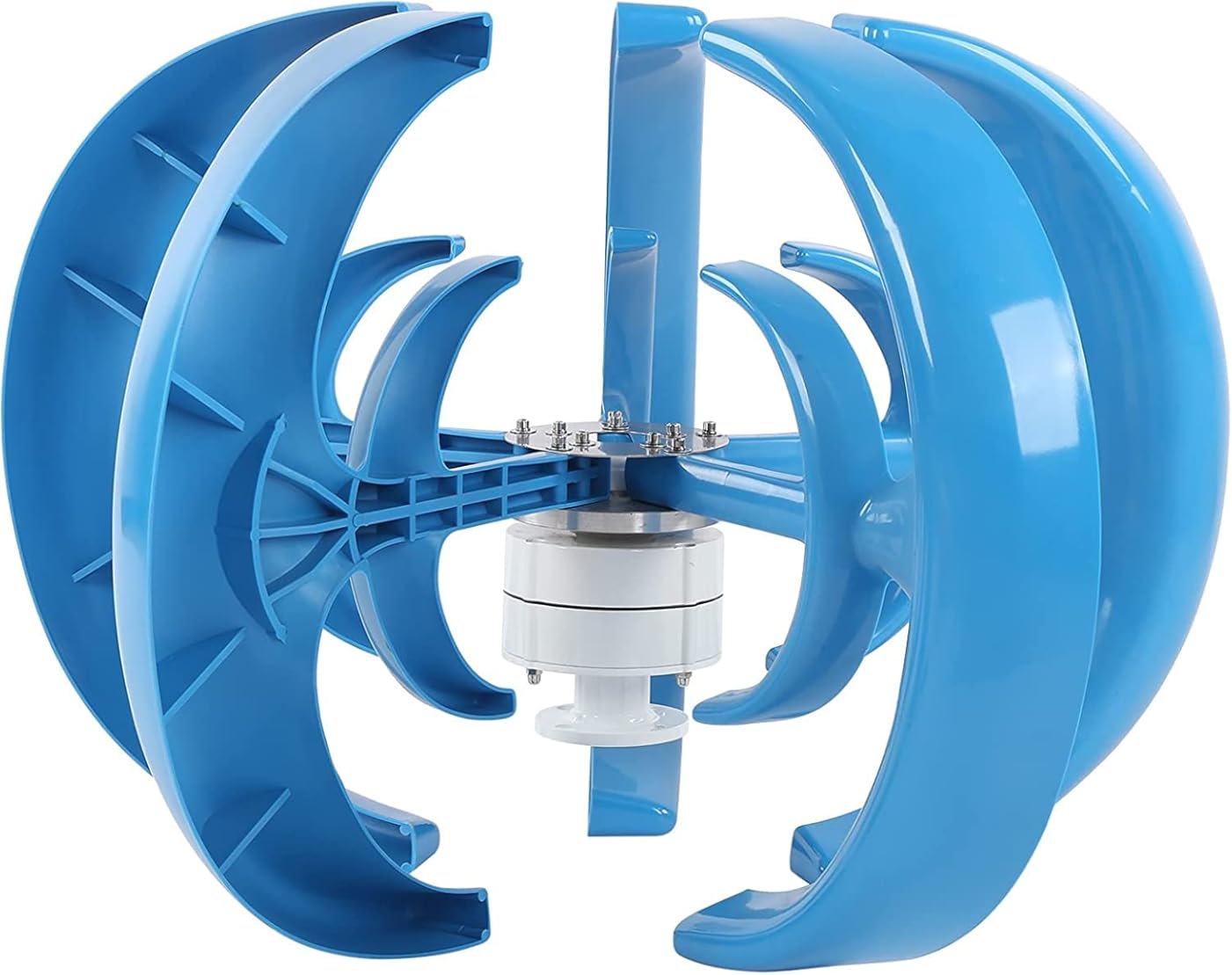 LiuSj JUnSt 9000W 12V/24V Wind Turbine Generator 5 Blades Lantern Vertical Axis Permanent Magnet Wind Turbine Generator with Controller