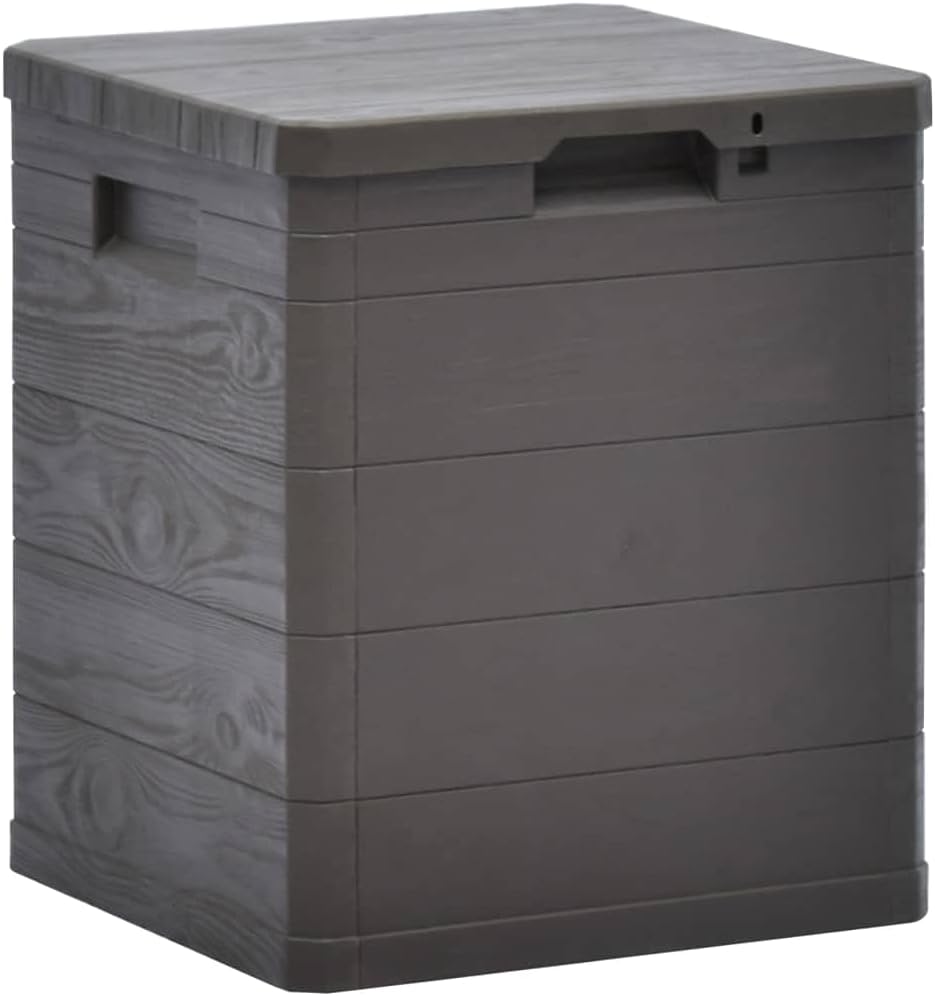 Patio Storage Box 23.8 gal Brown Deck Box