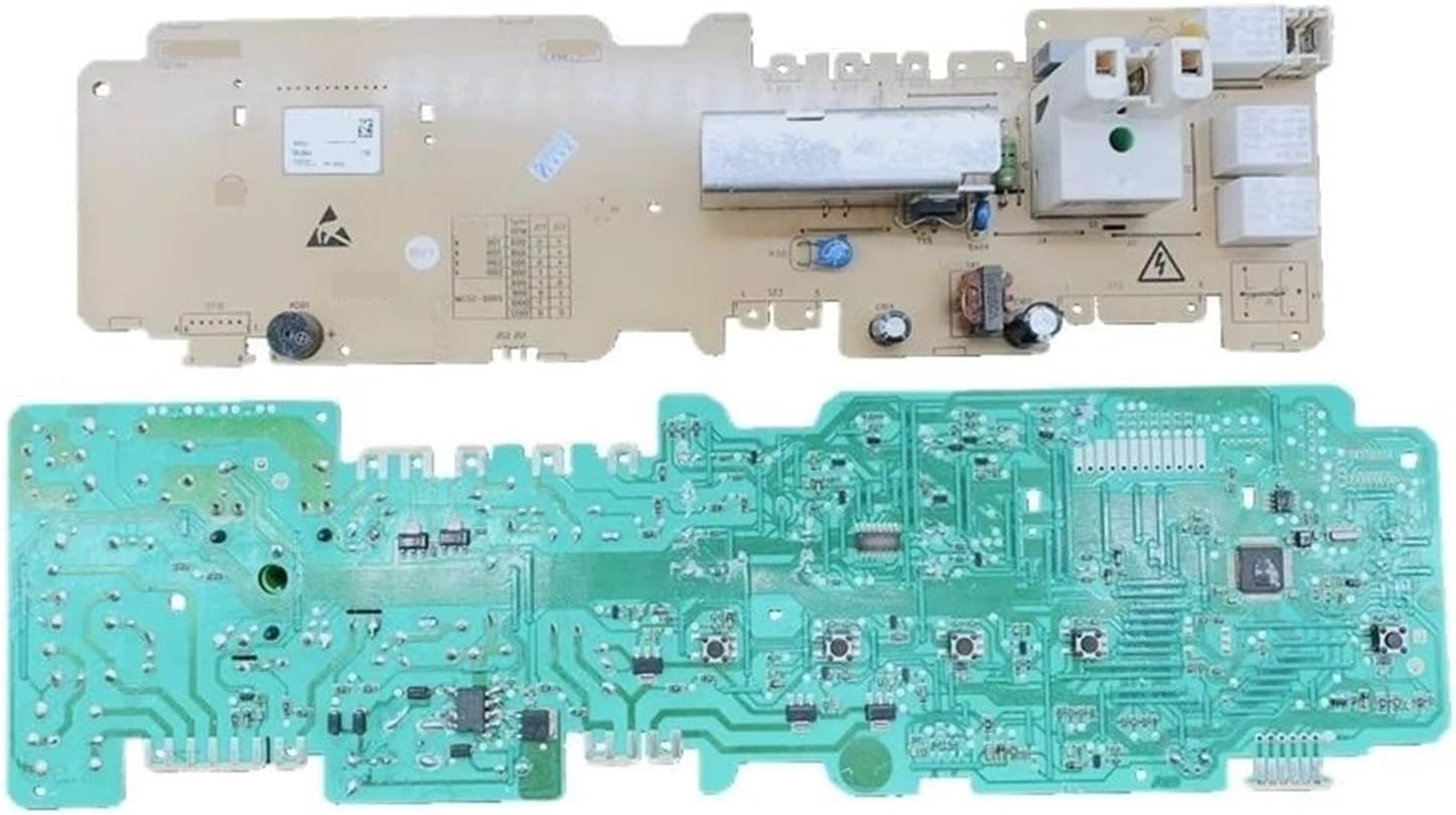 Drum Washing Machine Motherboard Computer Board, Compatible for Midea MG52-1002/1008/X1008E (H) Motherboard 301311008016, Washing Machine Accessories