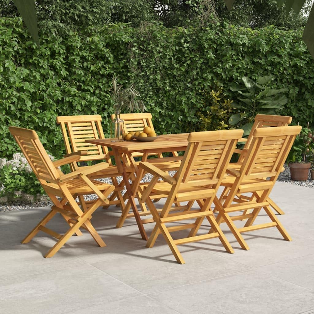 Folding Patio Chairs 6 pcs 22