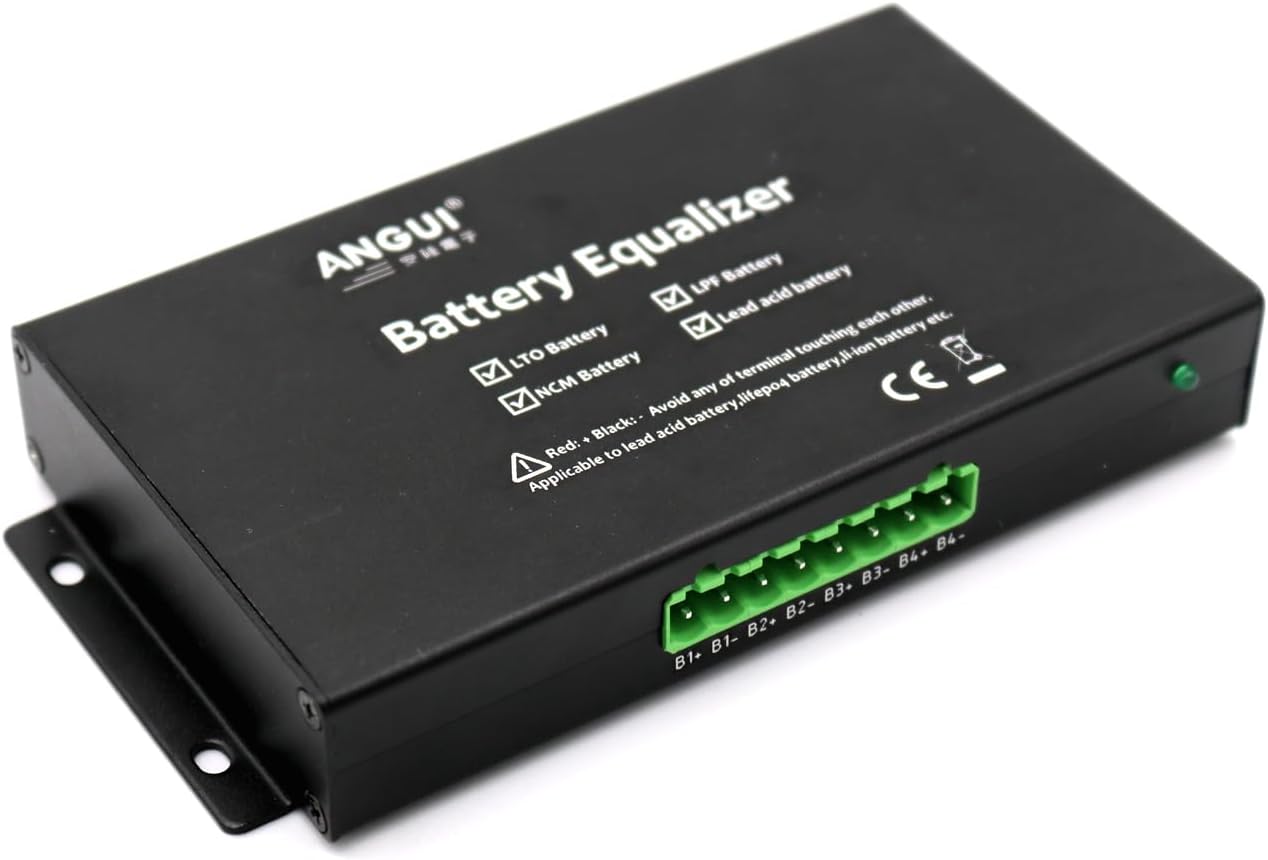 Battery Equalizer BM104S 4 x 12V Batteries 48V DC Inverter Active Voltage Balancer Charger Discharge Regulator (BM104S)