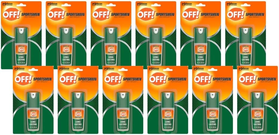 OFF! Deep Woods Sportsmen Insect Spray 1 Ounce (Pack of 12)