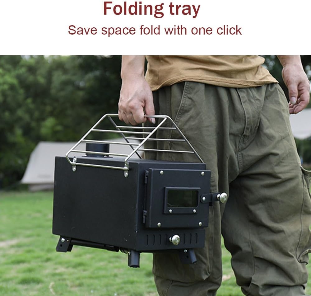 Smokeless Fire Pit with Removable Ash Pan, Portable Outdoor Fire Pit, Wood Burning Lightweight Fireplace, Fire Pits Outdoor Wood Burning, Wood Burning Firepit(Silver)