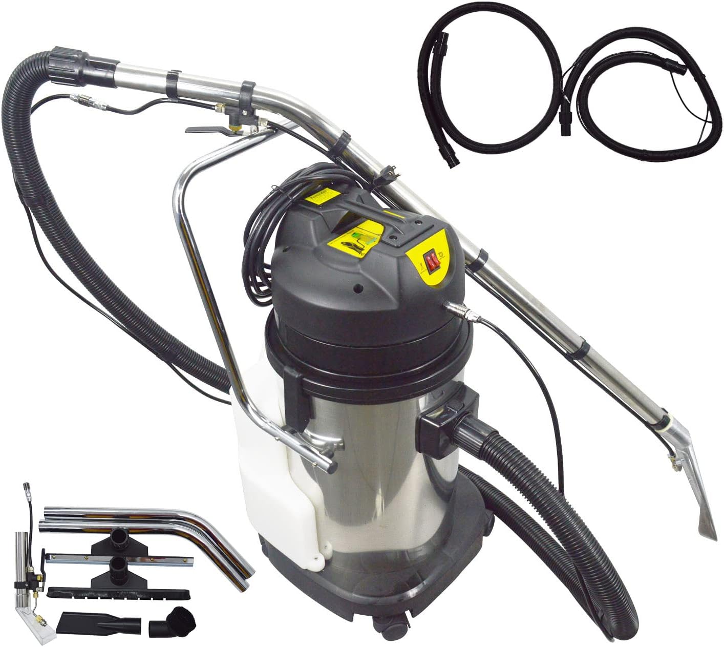 30L Carpet Cleaner Machine, Vacuum Cleaner, 3 in 1 Carpet Extractor Machine for Carpets, Curtains, Sofas, 1000W,110V