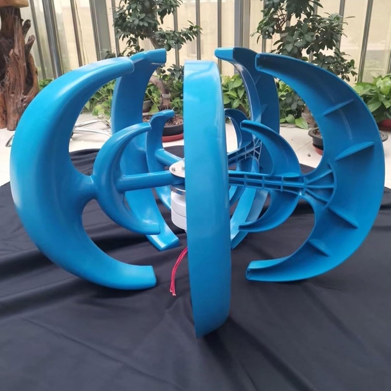 3000W 12V/24V/48V Wind Turbine ， with MPPT Controller High-Efficiency Vertical Wind Generator，Three-Phase AC Permanent Magnet Synchronous (12, Volts)