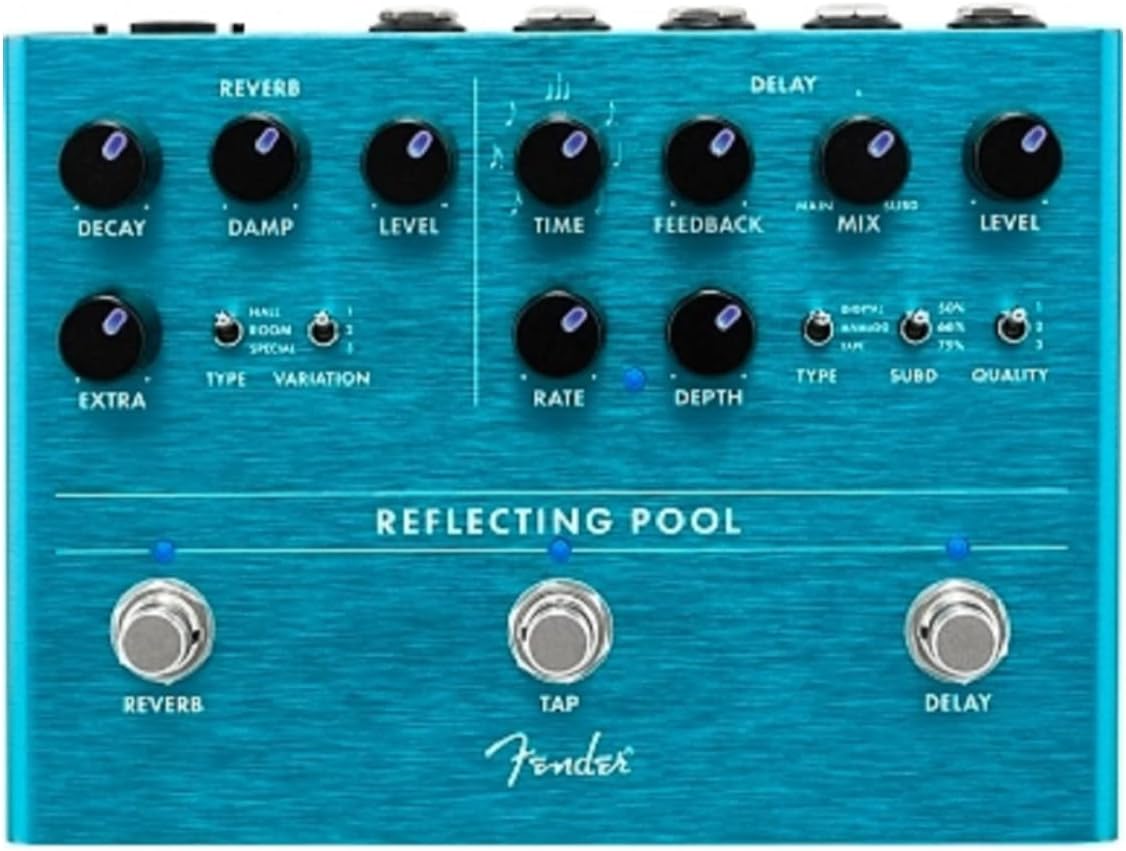 Fender Reflecting Pool Delay/Reverb Pedal