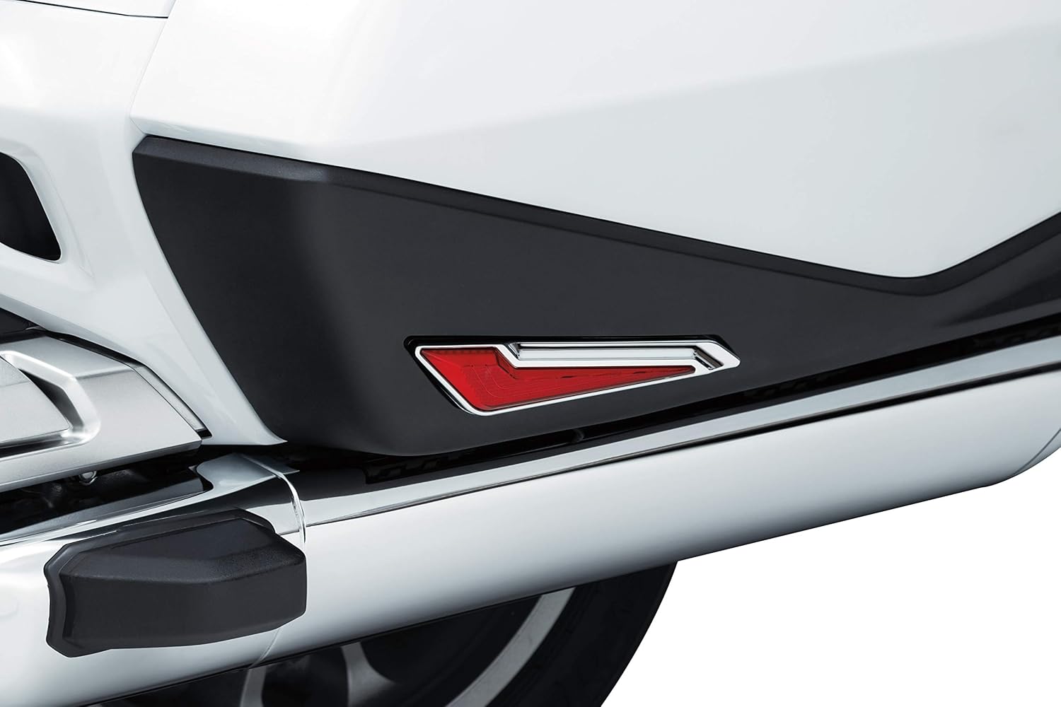 Kuryakyn Motorcycle Lighting Accessory: Omni LED Run/Turn/Brake Side Saddlebag Inserts for Honda Gold Wing 2018-20