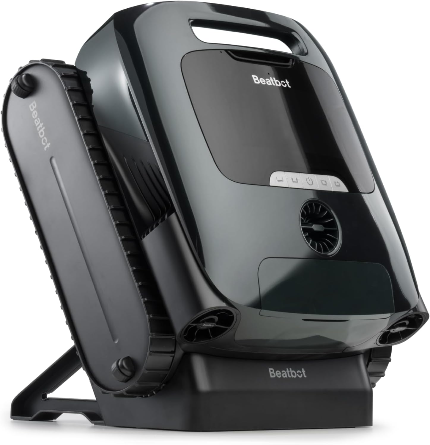 Beatbot AquaSense 2 Pro Cordless Robotic Pool Cleaner, Unmatched 5-in-1 Cleaning, Surface Parking, Skimmer with APP Control, Water Clarification, for Pools up to 3,875 Sq.ft – Obsidian