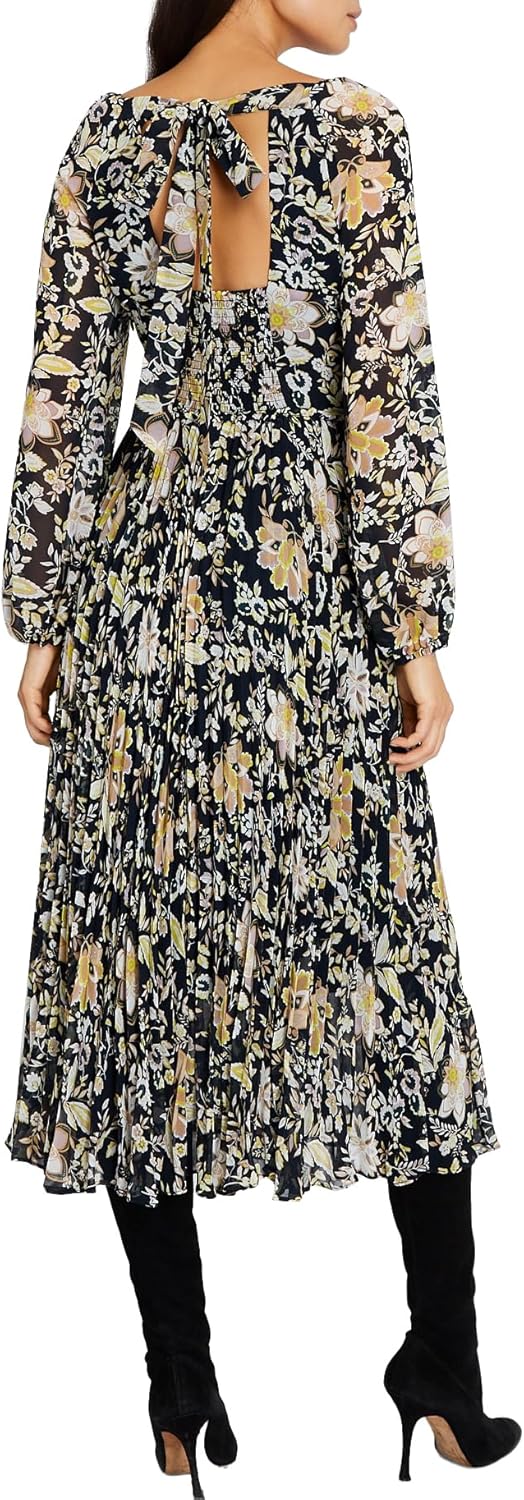 Club Monaco Women's Midi Printed Dress