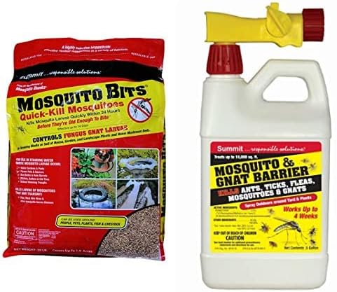 Summit Mosquito Bits and Barrier Covers Mosquito and Gnat Control Bundle