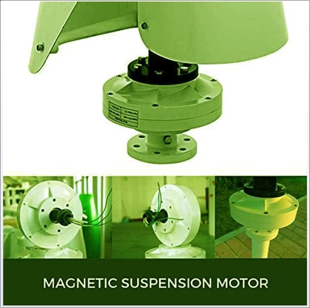 Wind Turbine Generator, 12000W Wind Turbine Wind Turbine Generator Kit for Boats, Decks