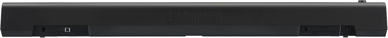 Yamaha Piaggero 61-Key Ultra-Portable Digital Piano, Touch Sensitive Keys, Metronome, Recording Function, Black NP15B