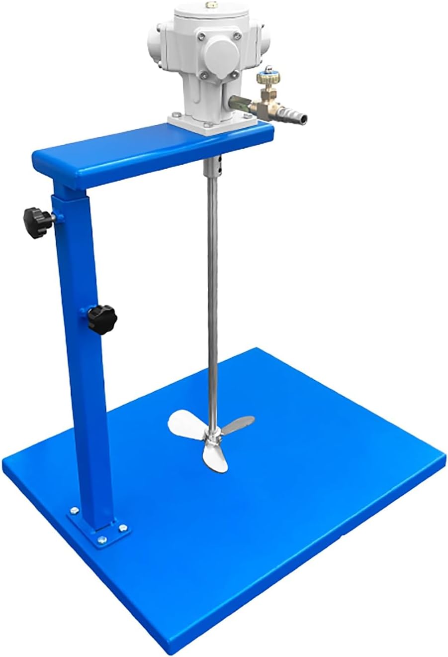 25 Gallon Pneumatic Paint Mixer Machine, 1/4HP Stainless Steel Pneumatic Mixer,with Stand Ink Paint Mixing Tool