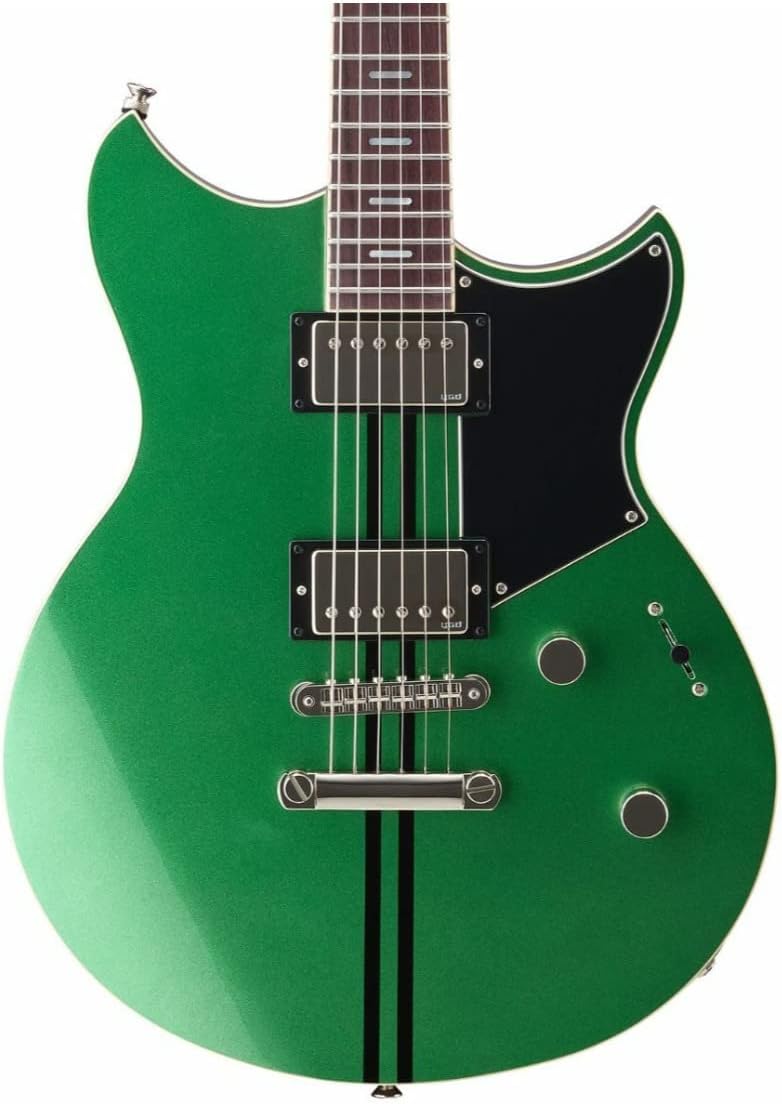 Yamaha Revstar Standard RSS20 FGR Electric Guitar with Gig Bag, Flash Green