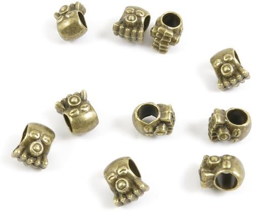 720 Pieces Jewelry Making Charms Findings Antique Bronze Brass Fashion Jewellery Wholesale Supplies Pendant Lots Bulk Supply F5NS3 Octopus Loose Beads