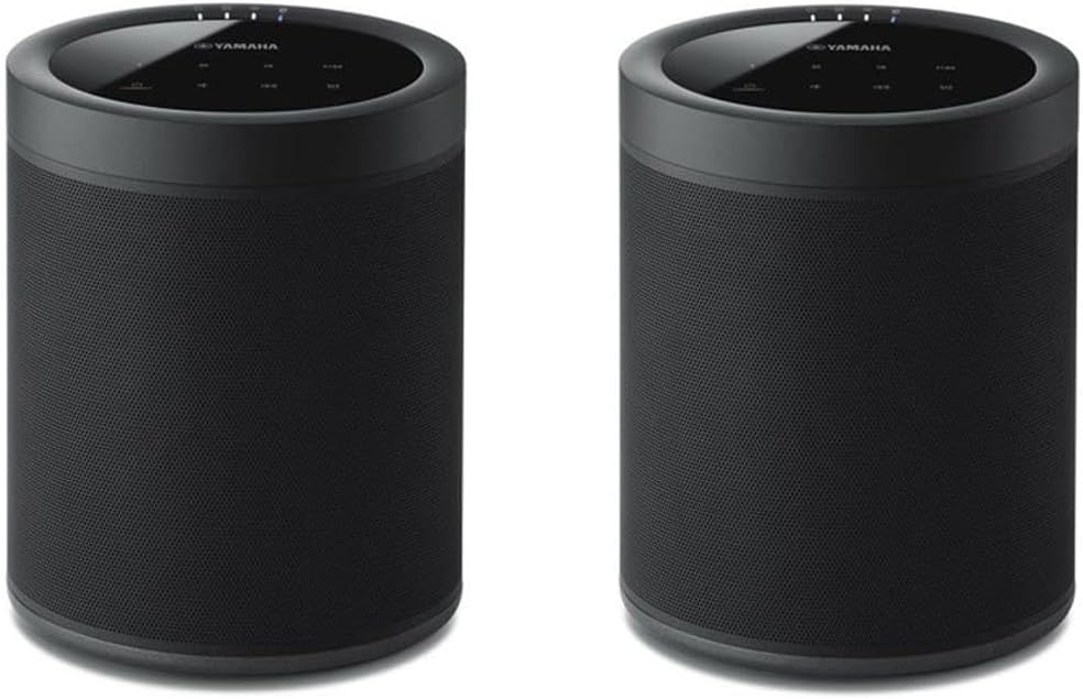 Yamaha WX-021 MusicCast 20 Wireless Speaker, Pair, Black