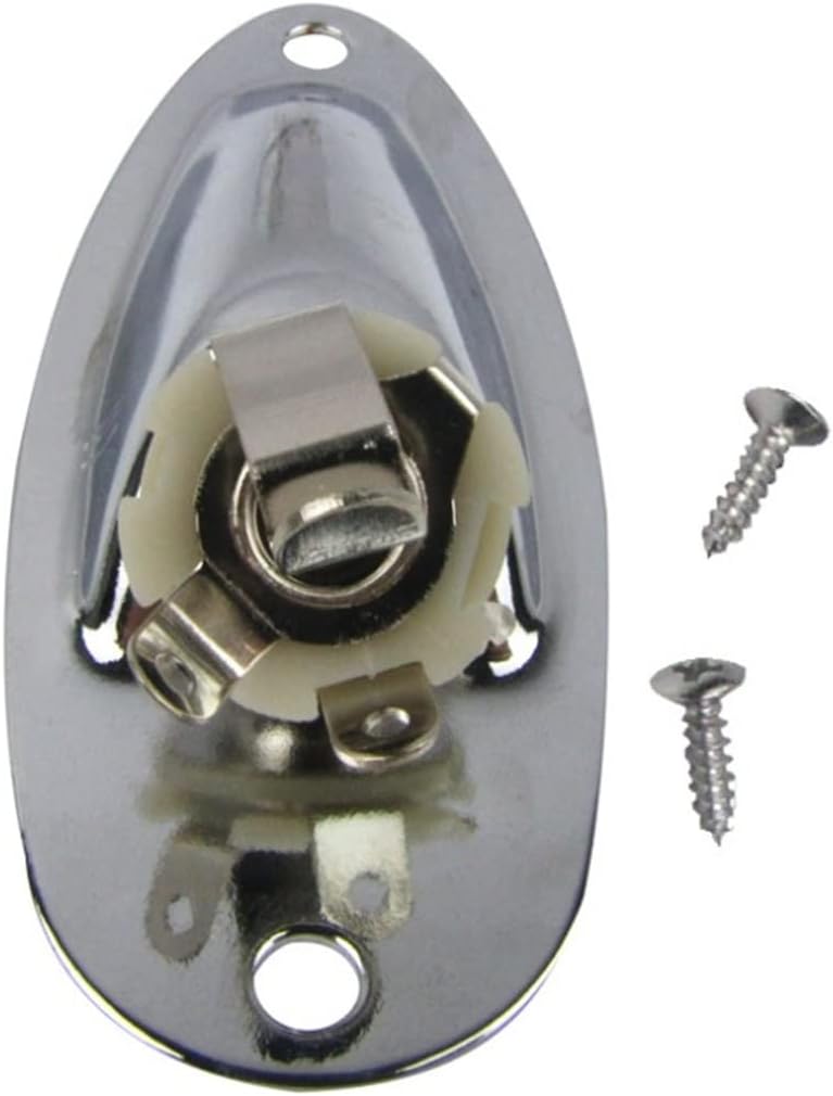 FLFL 5pcs Electric Guitar Interface Plate 6.35mm 1/4