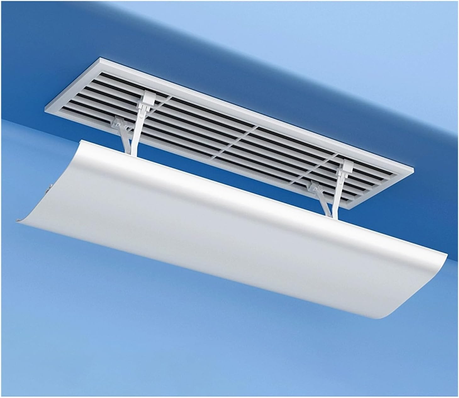 Air Conditioner Air Deflector Air Conditioner Vent Deflector, Adjustable Airflow Direction, Purifying Filter Cotton