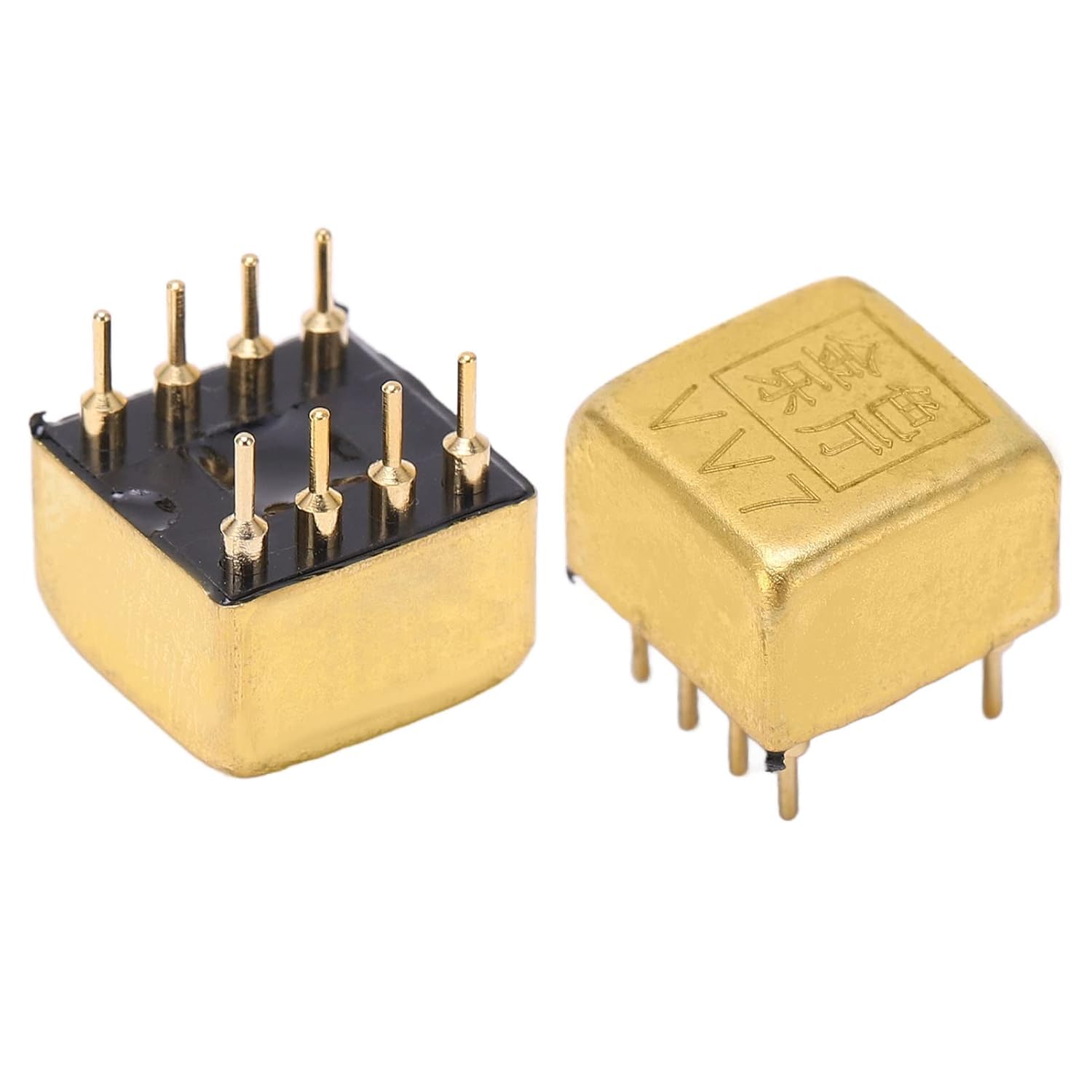 VV7 Single Op Amp Audio HiFi Dual Independent Amplifier Module, Fidelity Sound Quality, Stable and Durably Structure, ±3.5 ±18V Rated Voltage, 8MHz Bandwidth, for Home