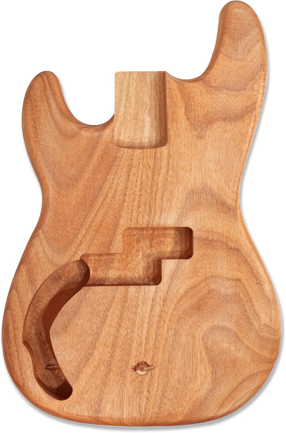 Bex Gears Left-handed Unfinished PB Bass Guitar Body, Okoume wood Body