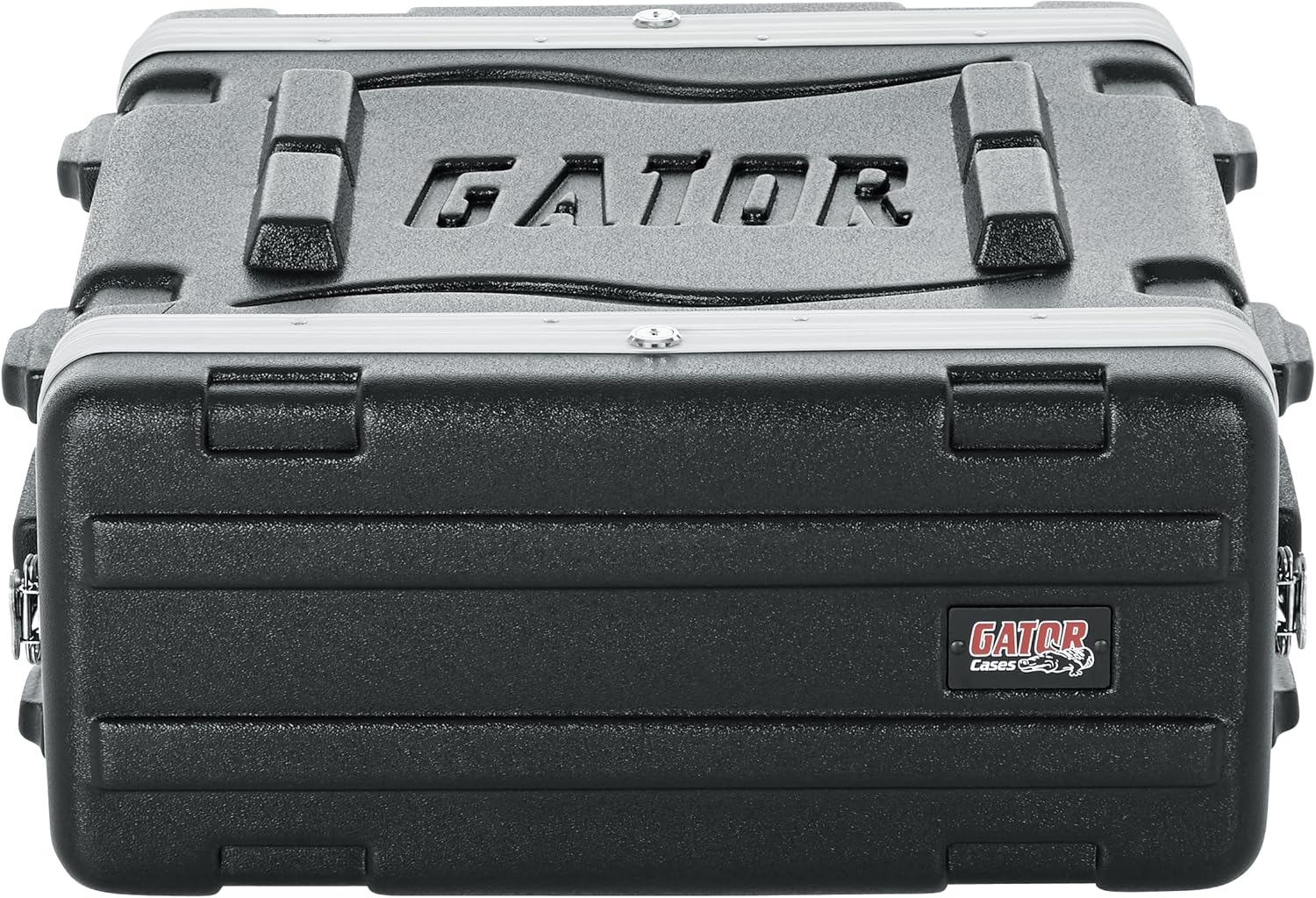 Gator Cases Lightweight Molded 4U Rack Case with Heavy Duty Latches, Standard 19.25